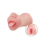 5.9” Virgin Vaginal Oral Sex Male Masturbator - Lusty Time