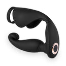S-HANDE Versatile Vibrating Remote Control Cock Ring Butt Plug Prostate Massager - Lusty Time
