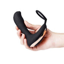 Remote Control 7-Frequency Vibration Prostate Stimulator with Penis Ring - Lusty Time