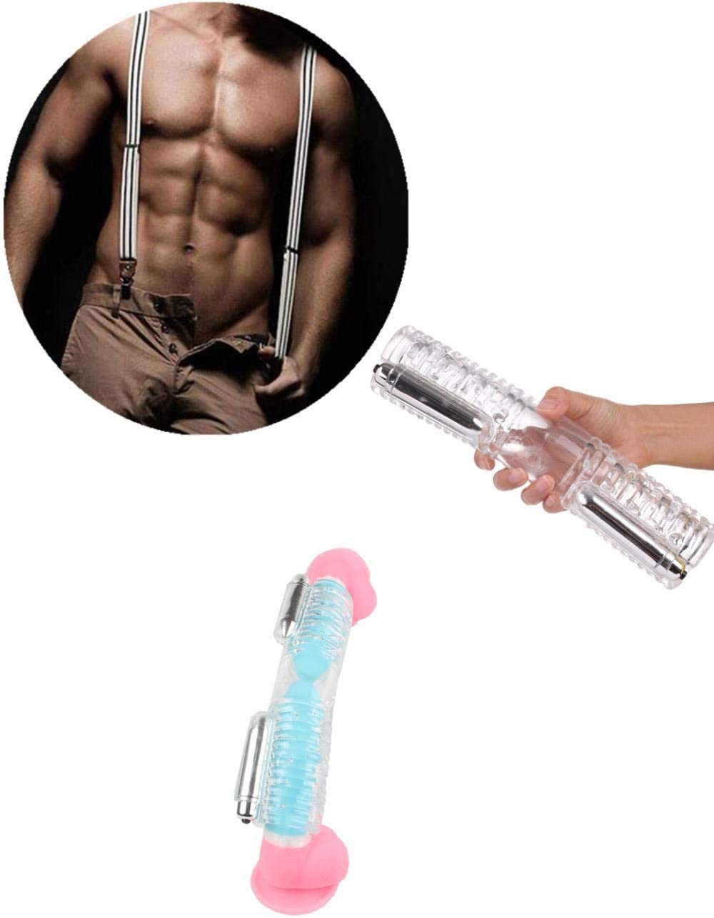 Double Stroker toy for couples men women male penis massager 2 cover m Double Stroker toy for couples men women male penis massager 2 cover m