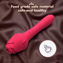 Rose Queen Clitoral Sucking & G Spot Vibrator - Lusty Time