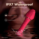 Rose Queen Clitoral Sucking & G Spot Vibrator - Lusty Time