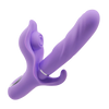 New 4 in 1 Thrusting and Flapping G-spot Rabbit Vibrator for Women and Couples