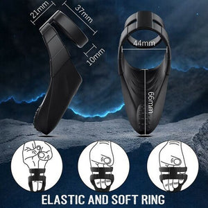 10 Ultra-Premium Vibrations Double Cock Rings