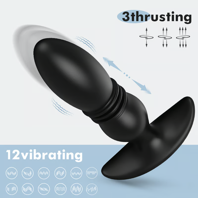 Thrusting Anal Vibrator Prostate Massager