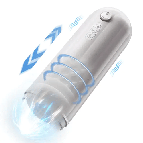 Bluetooth Stepless Adjusting Thrusting Heating Male Masturbator
