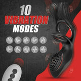 10 Vibrating Remote Control Rabbit Cock Ring