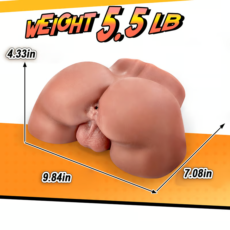 5.5 lbs Tight Anus Realistic Male Ass Masturbator