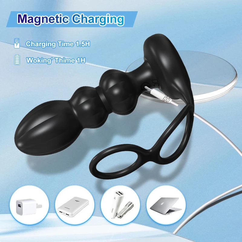 JACK Strong Vibrating Prostate Massager for Enhanced Pleasure