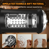 Eder-5 Sucking 5 Telescoping 10 Vibrating Automatic Male Masturbator