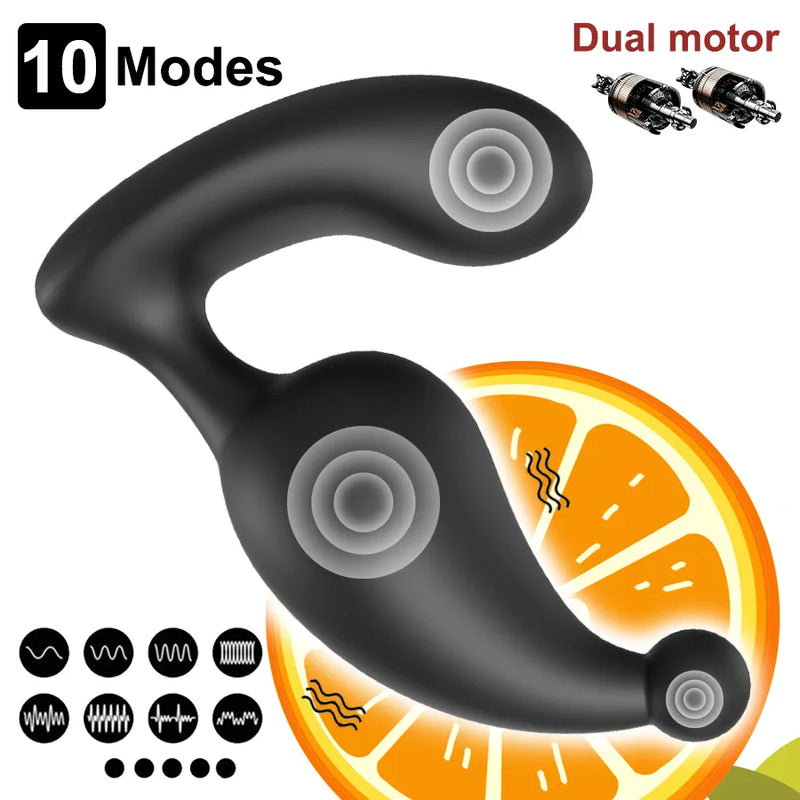 New Male Prostate Massage Wireless Control