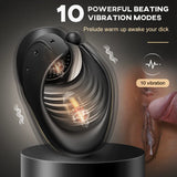 ALIEN Automatic Adjustable Buckle 10 Vibrating Modes Masturbation Cup