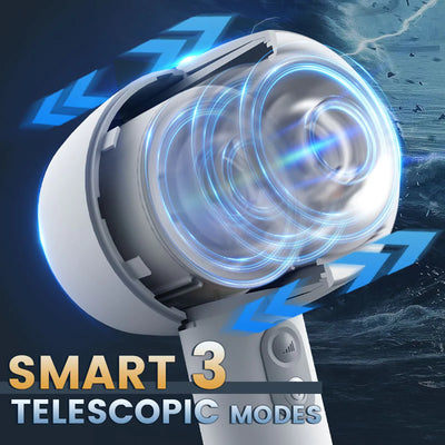 Automatic 3 Frequency Telescopic Handheld Male Masturbator