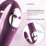 Sophia-3 IN 1 Heating Purple Vibrator Clit Rubbing Massager
