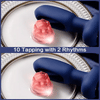 10 Tapping 10 vibrating Anal Therapy Toy with Remote Control