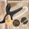 Speedy - 9 Vibration Penis Ring for Perineum, C-spot and G-spot 3 in 1 Stimulation