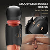 ALIEN Automatic Adjustable Buckle 10 Vibrating Modes Masturbation Cup