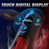 2023 New 8 Vibrating and Thrusting Modes Male Masturbators with LCD Display