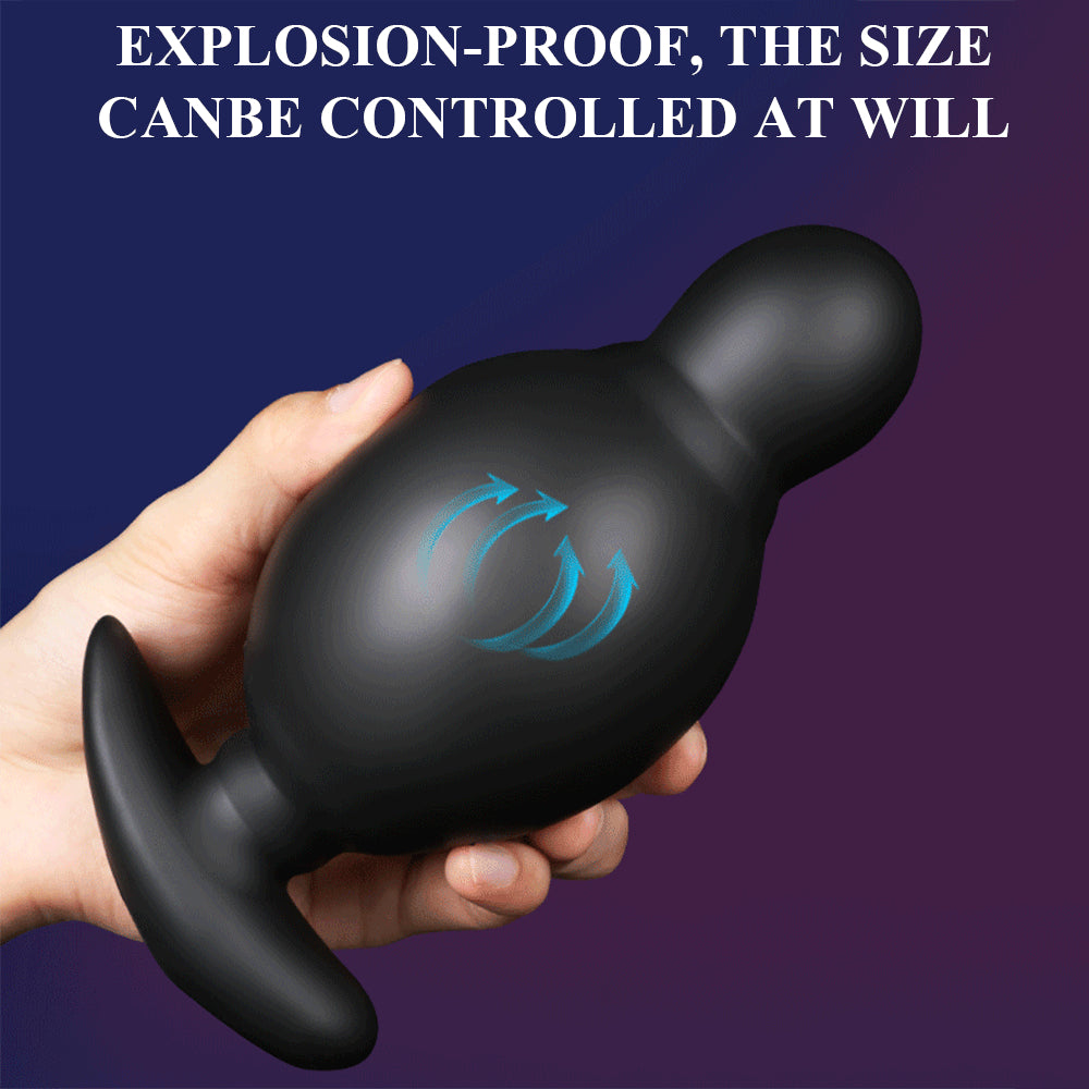 nancy a anal plug Huge Inflatable Anal Expansion Beads Dildo Vibrating and Prostate Mass