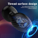 360 Rotation Vibrating & 7 Speeds Remote Control Butt Plug Vibrator