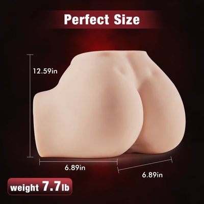 Lustytime 7.7lb Coed in Supine Real-Feel Skin Youth Pussy Ass Realistic Butt