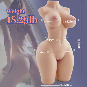 Amanda - 18.29 lbs Sexy Lifelike Butt with Perfect Nipples and Lumbar