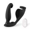 S-HANDE Versatile Vibrating Remote Control Cock Ring Butt Plug Prostate Massager - Lusty Time