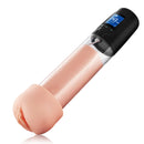 Lustytime 2 in 1 LCD Masturbator Penis Pump - Lusty Time