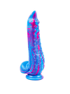 Realistic Silicone Colorful Monster Dildo MARS - Lusty Time