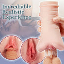 Realistic Vagina And Ass Doggy Style Male Masturbator - Lusty Time