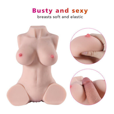 9Lb Lora Pink Nipples Sex Doll Torso - Lusty Time