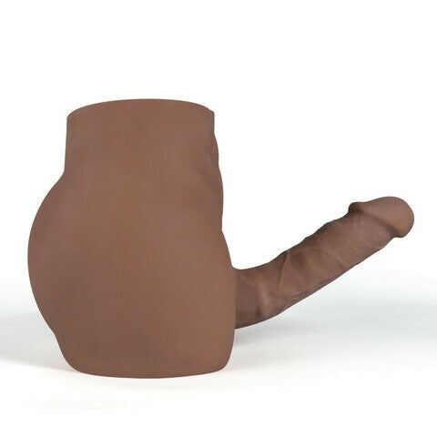 8.5lb Hunky Unisex Male Realistic Butt with Bendable Penis Anal Entry - Lusty Time