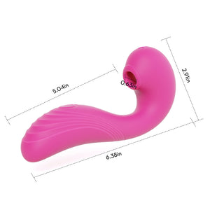 TRIPLE AROUSAL Clitoral Sucking Licking and G Spot Vibrator - Lusty Time