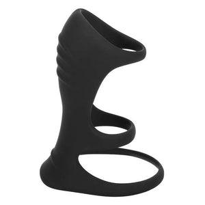 1.3-Inch Triple Rings G-spot Tickler Male Penis Ring - Lusty Time