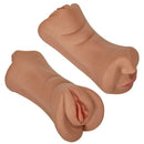 7.4-Inch 3 in 1 Tanned Lifelike Mouth Pussy Anus Pocket Pussy - Lusty Time