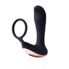 Remote Control 7-Frequency Vibration Prostate Stimulator with Penis Ring - Lusty Time