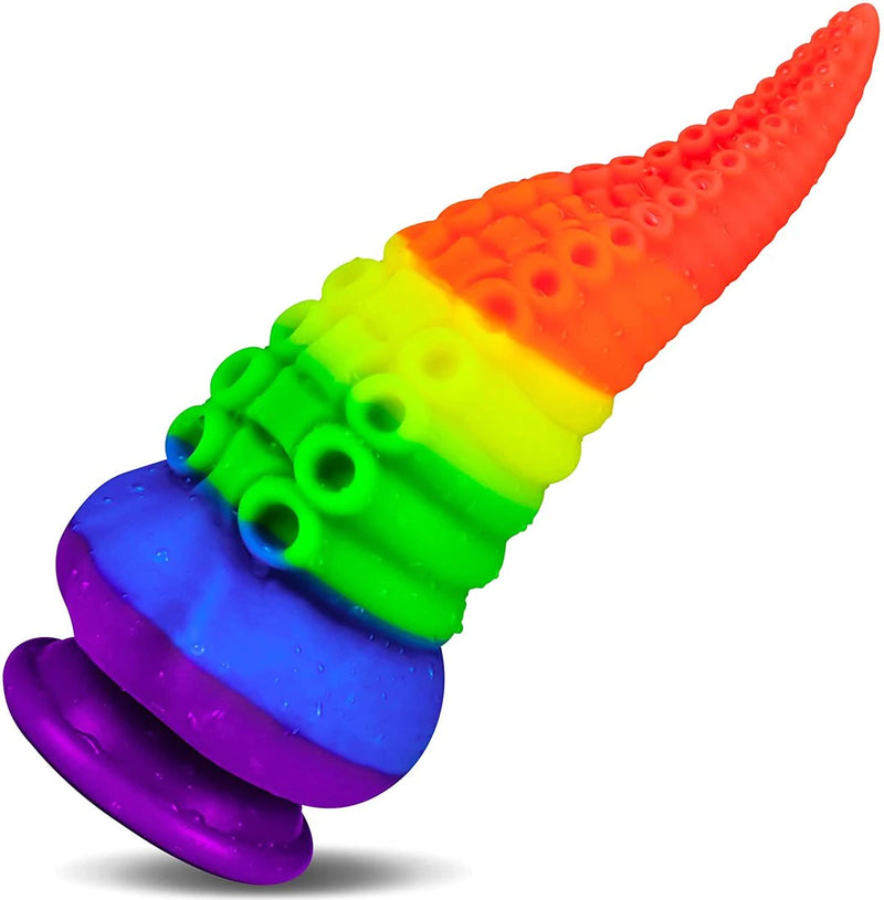 FANTASY DILDO HUGE DILDO- TENTACLE-COLORFUL - Lusty Time