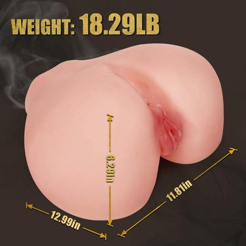 18.29lb Sensual Waitress Doggy Style Male Butt Masturbator - Lusty Time