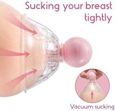 Vibrating Nipple Suckers - Lusty Time