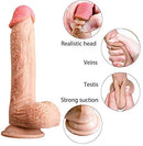 Thrusting & Rotating Realistic Dildo (size: 8.7 Inch) - Lusty Time