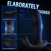 Black Panther 8-frequency Vibrating Bead-rotating Prostate Massager - Lusty Time