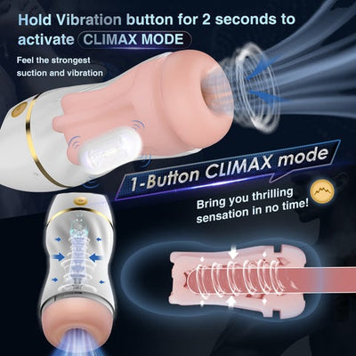 Lion - Electric Blow Job Toy With 3 Suction Modes - Lusty Time