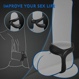 ALLOVER Silicone Versatile Erection Enhancing Penis Ring - Lusty Time