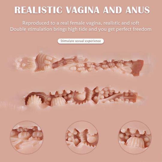 7.7lb Coed in Supine Real-Feel Skin Youth Pussy Ass Realistic Butt - Lusty Time
