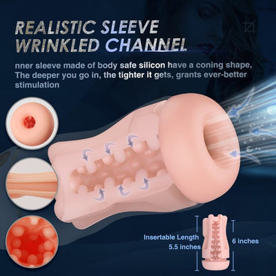 Lion - Electric Blow Job Toy With 3 Suction Modes - Lusty Time