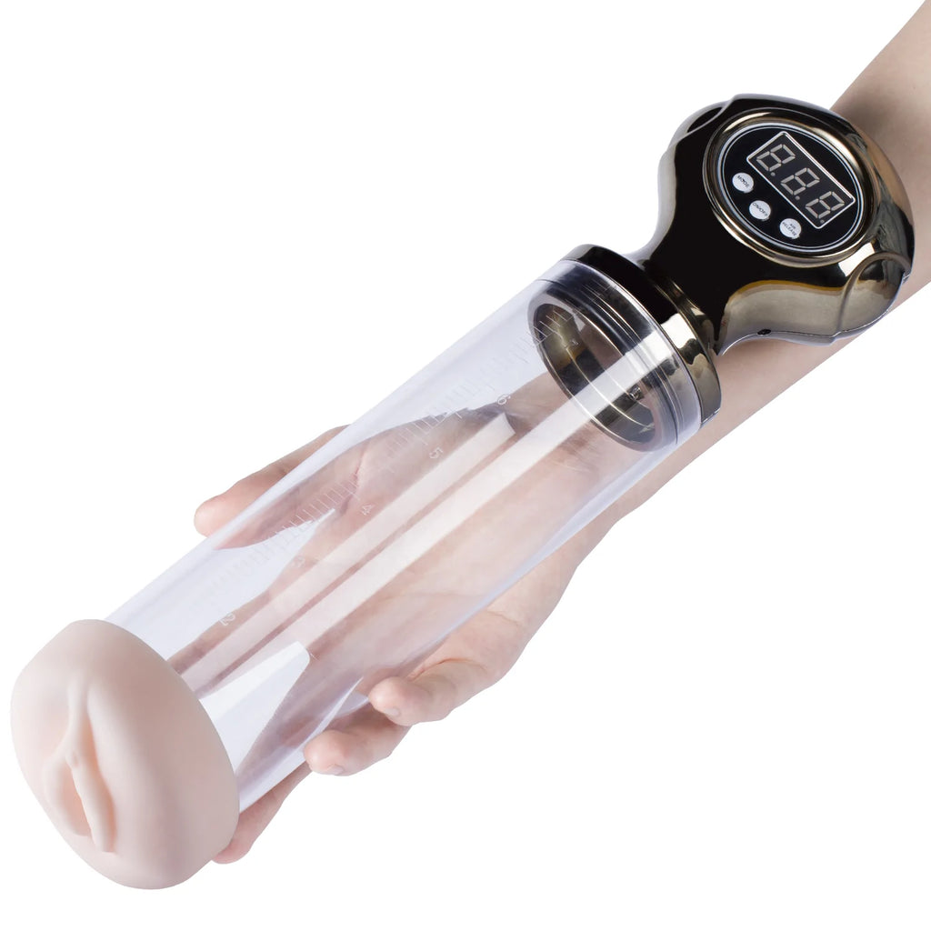 Pipe - Male Masturbation Cup Penis Enlargement Pump - Lusty Time
