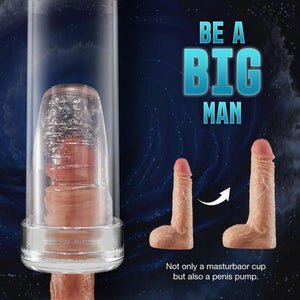 4 Level Suction Penis Enlargement Pump Transparent Male Maturbation Cup - Lusty Time