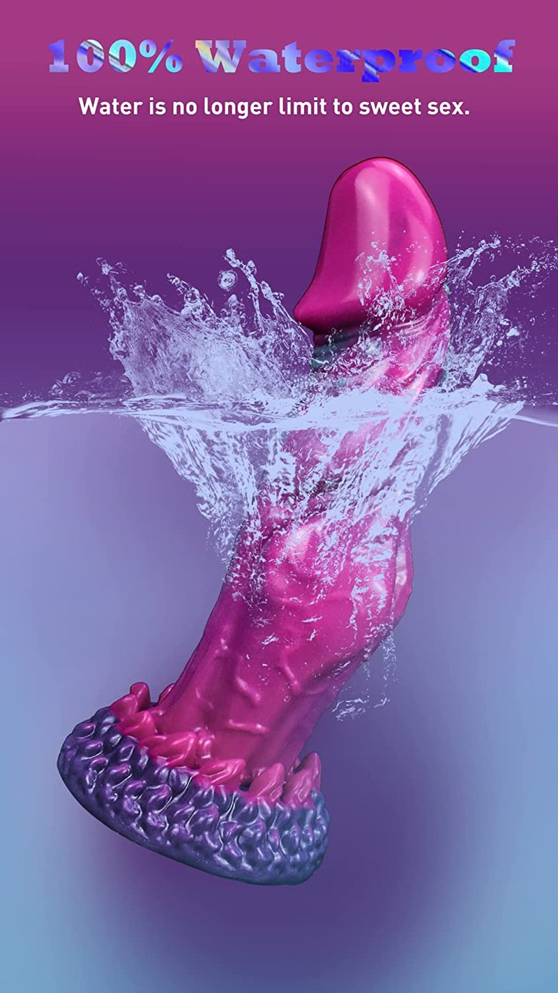 Fantasy Dildo Realistic Dildo- Titan-Purple - Lusty Time