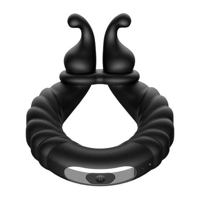 Perineum Massager | Vibrating Dual Penis Ring - Lusty Time