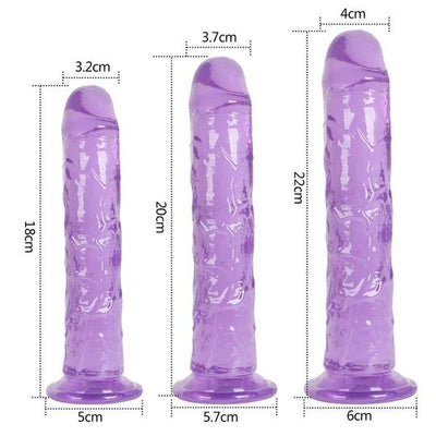 Erotic Soft Jelly Anal Dildo - Lusty Time